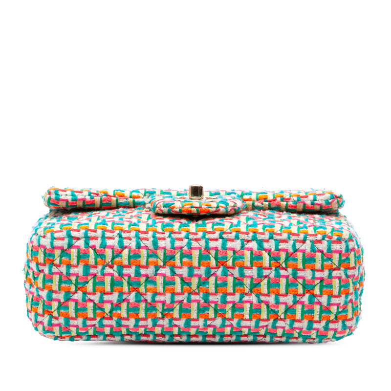 Mini Rectangular Classic Tweed Single Flap - Image 3
