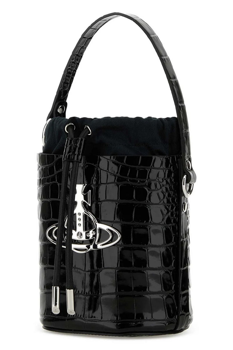 Vivienne Westwood Bucket Bag — Black Calf