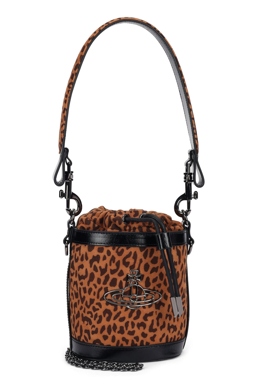 Vivienne Westwood Daisy Bucket Bag — Brown Sheep Fur