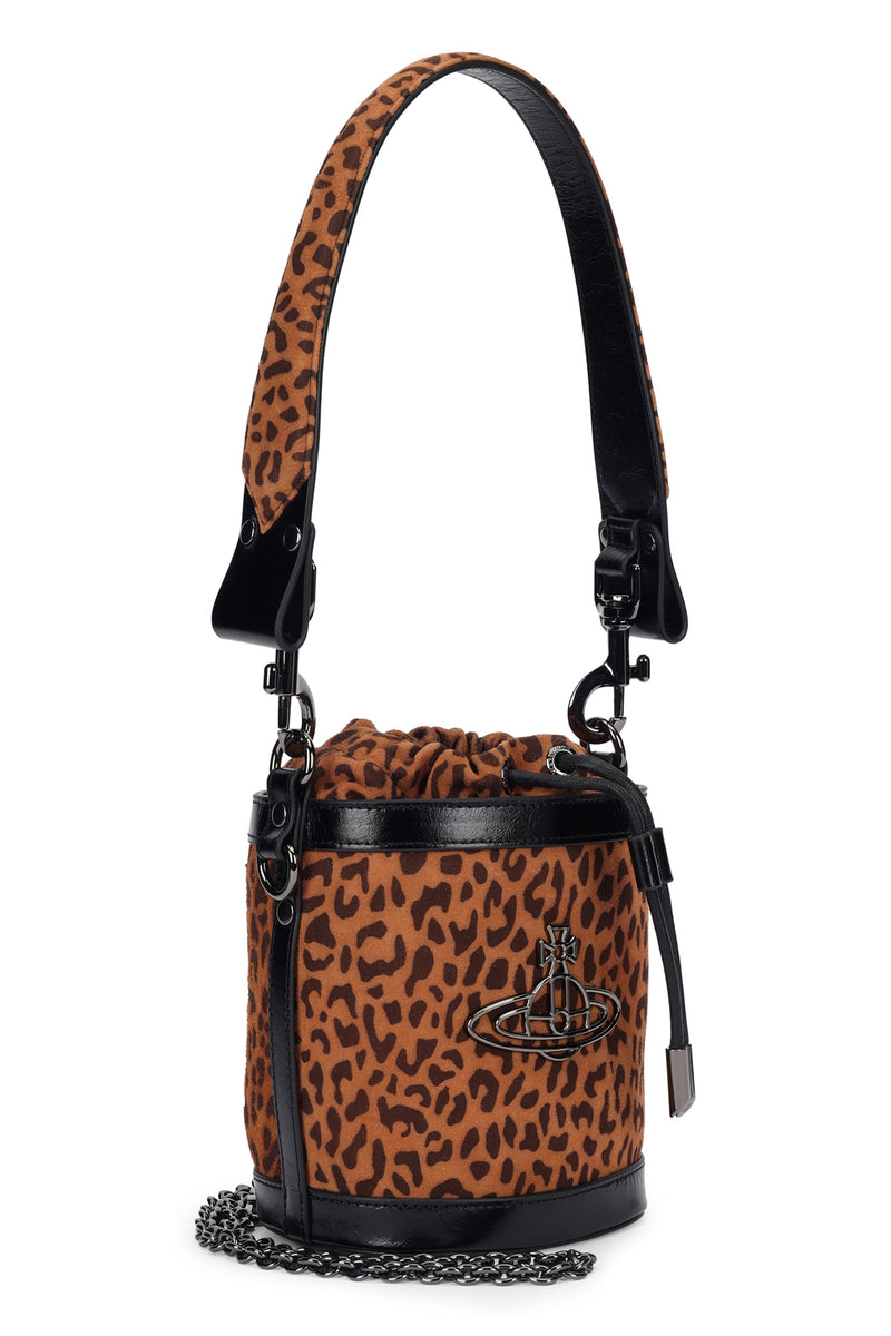 Vivienne Westwood Daisy Bucket Bag — Brown Sheep Fur