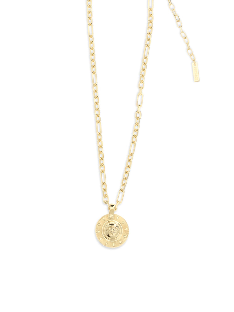 Versace Irradia Necklace — Gold Brass Necklaces