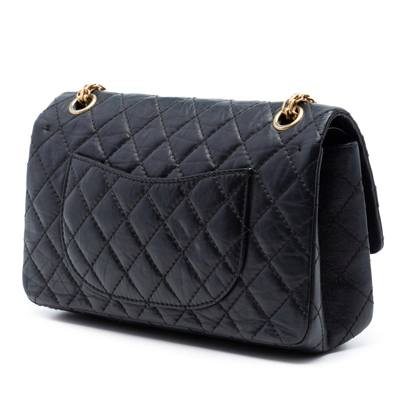 Quilted Aged Calfskin Reissue 2.55 Double Flap 225 - Image 2