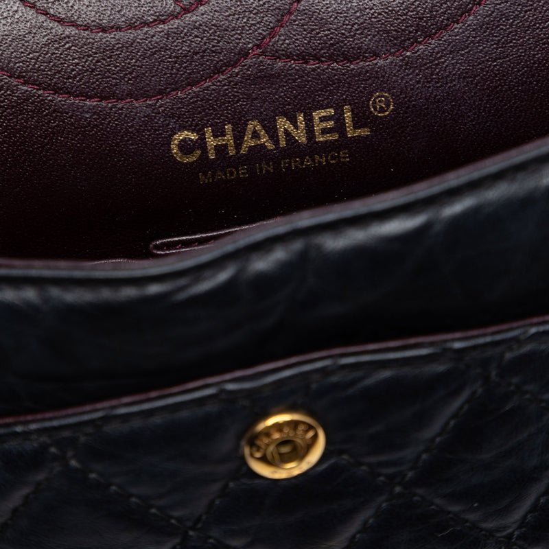 Quilted Aged Calfskin Reissue 2.55 Double Flap 225 - Image 5