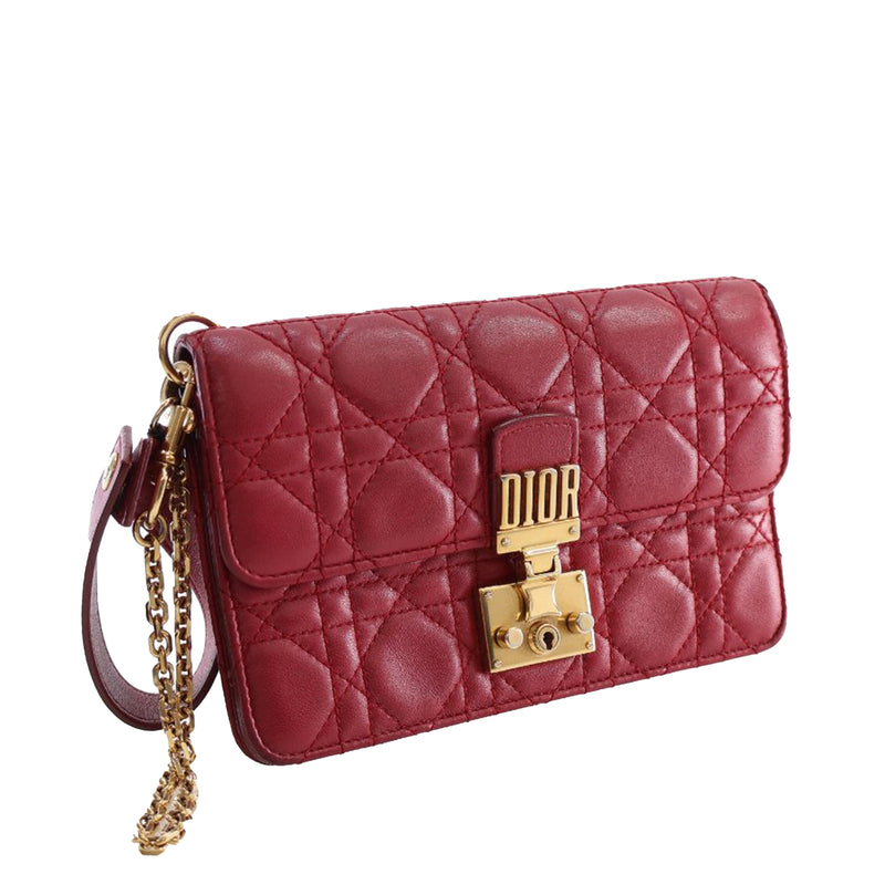 Lambskin Cannage DiorAddict Wristlet Clutch - Image 2
