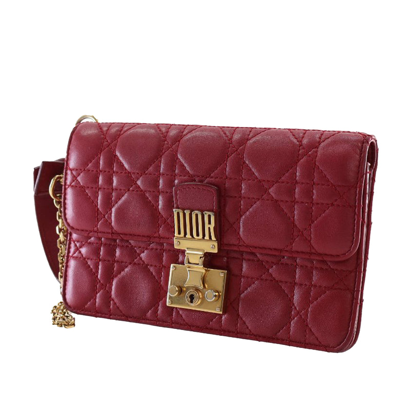 Lambskin Cannage DiorAddict Wristlet Clutch - Image 3
