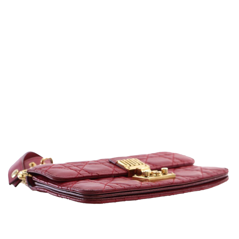 Lambskin Cannage DiorAddict Wristlet Clutch - Image 5