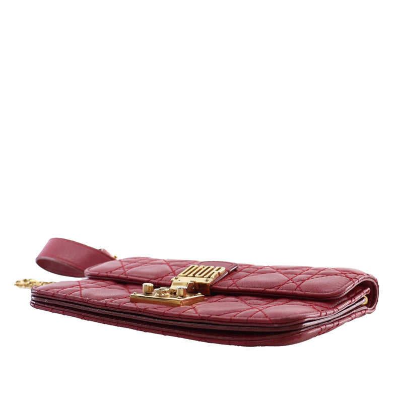 Lambskin Cannage DiorAddict Wristlet Clutch - Image 6