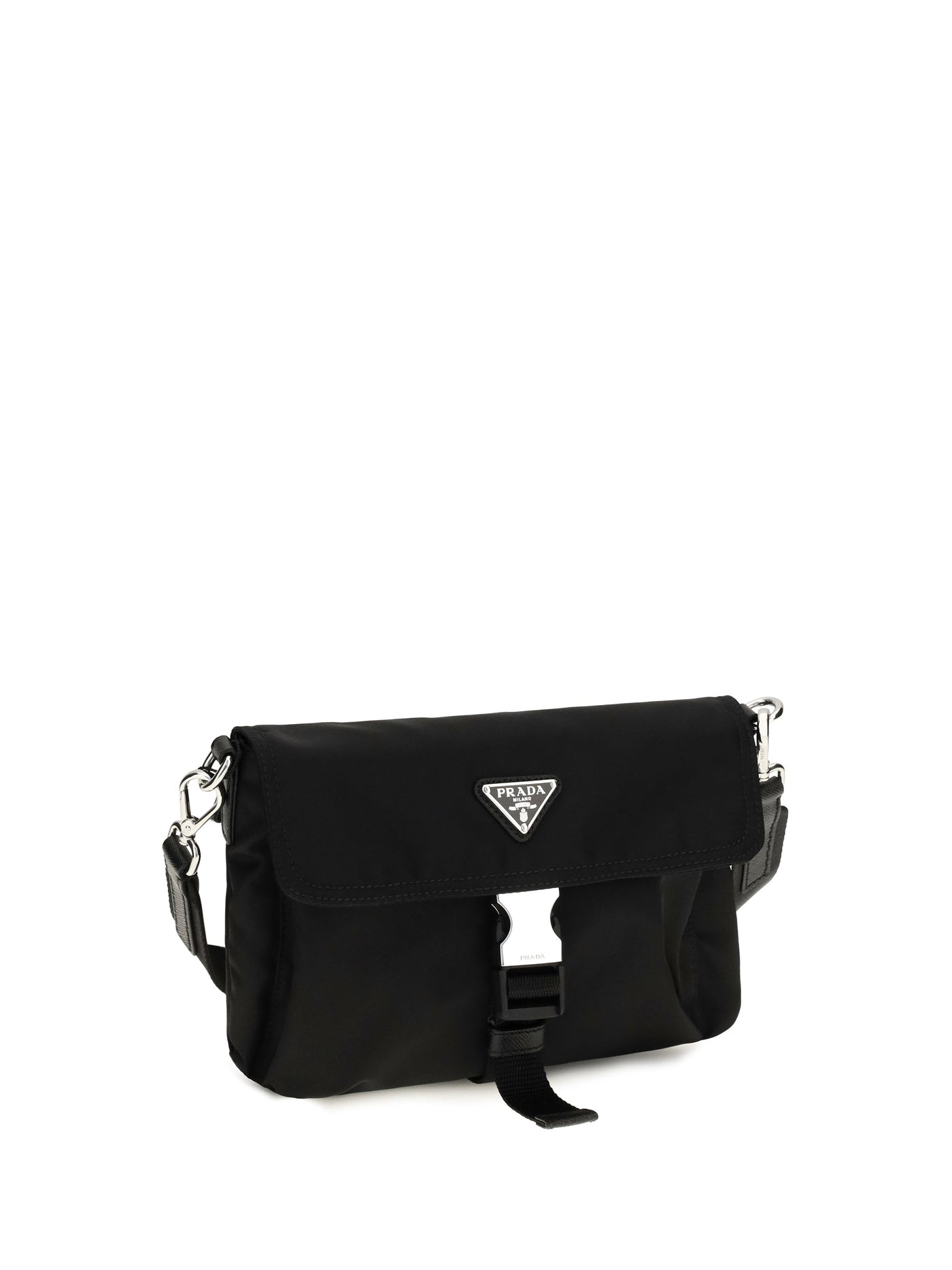 Prada Re-Nylon Card Case — Black Recycled Polyamide Cases