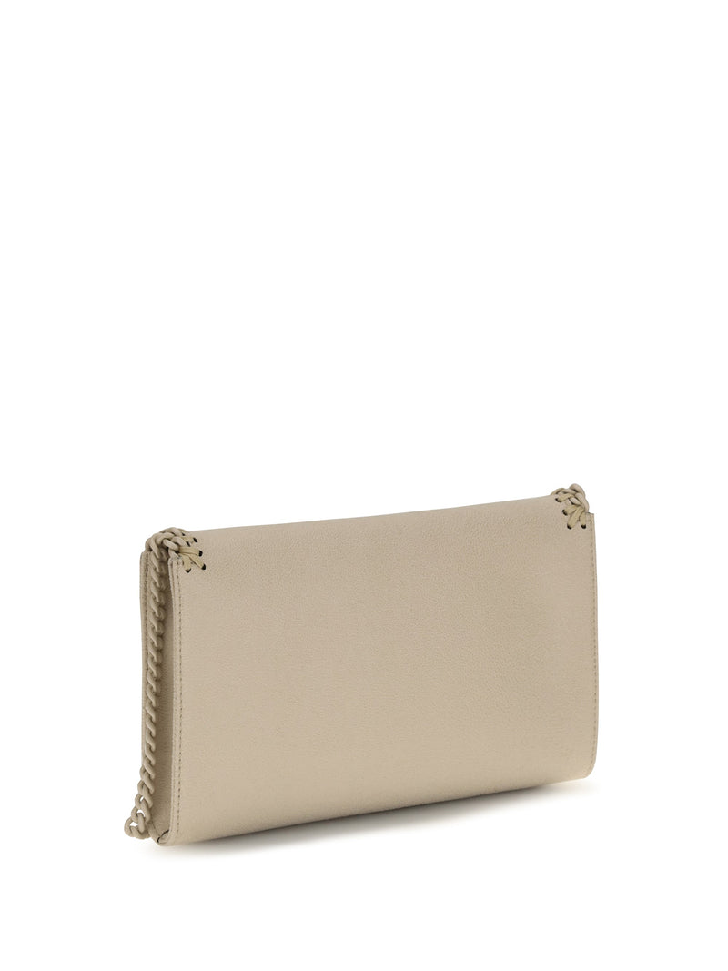 Stella Mccartney Eco Shaggy Shoulder Bag — Beige Polyester
