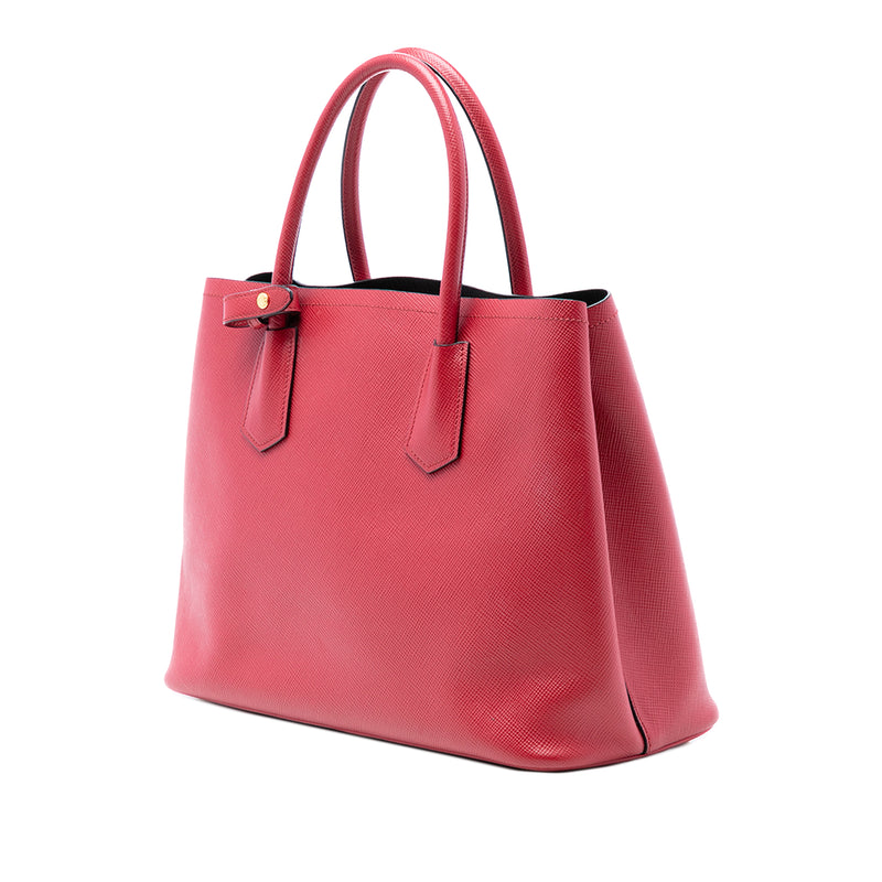 Medium Saffiano Cuir Double Satchel - Image 2