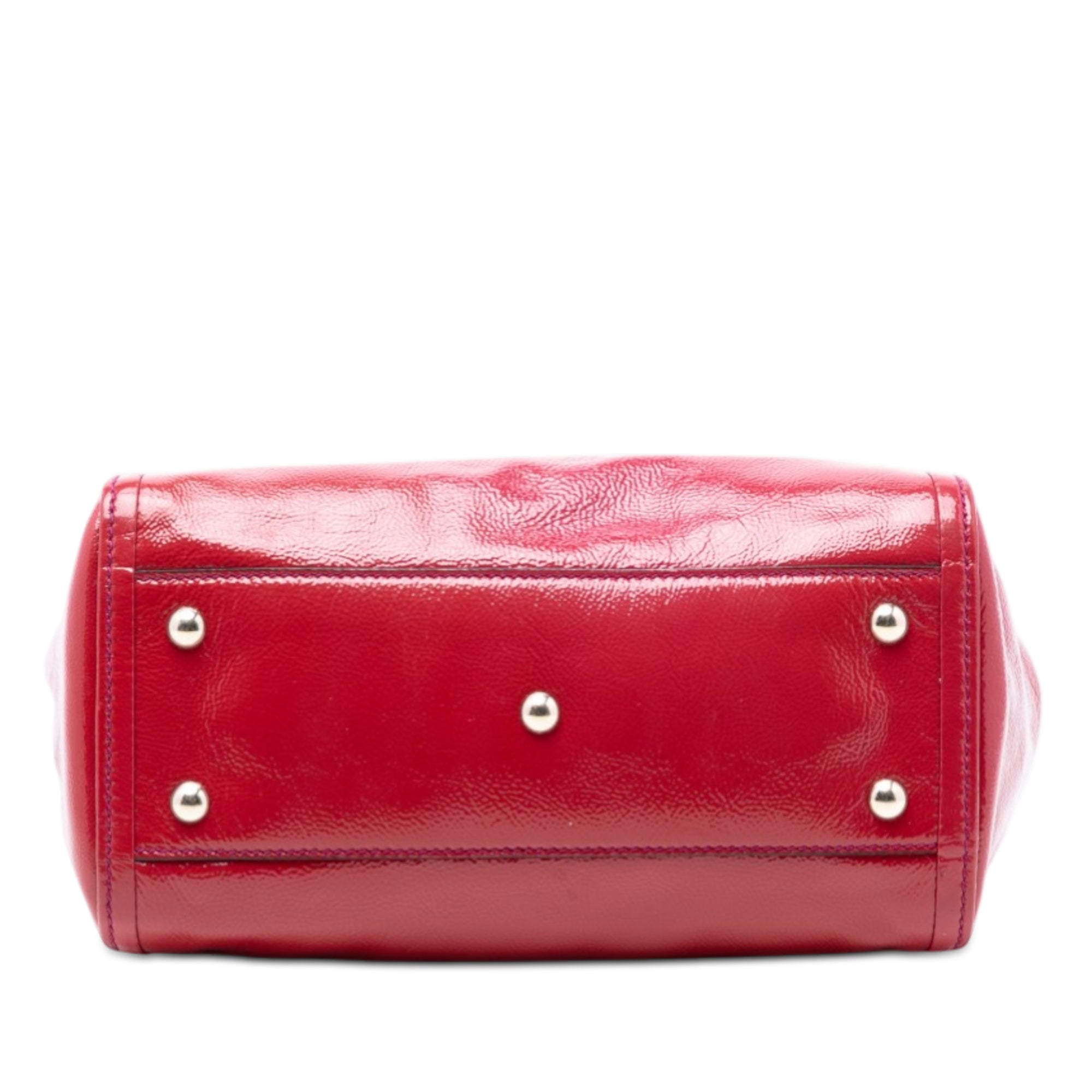 Small Patent Soho Satchel - Image 3