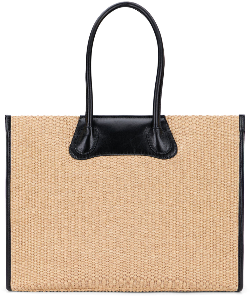 Vivienne Westwood Woven Cotton-Blend Tote Bag — Beige