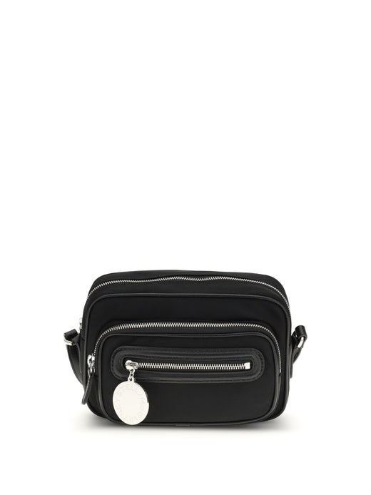 Stella Mccartney Dartmoor Shoulder Bag — Black Polyamide