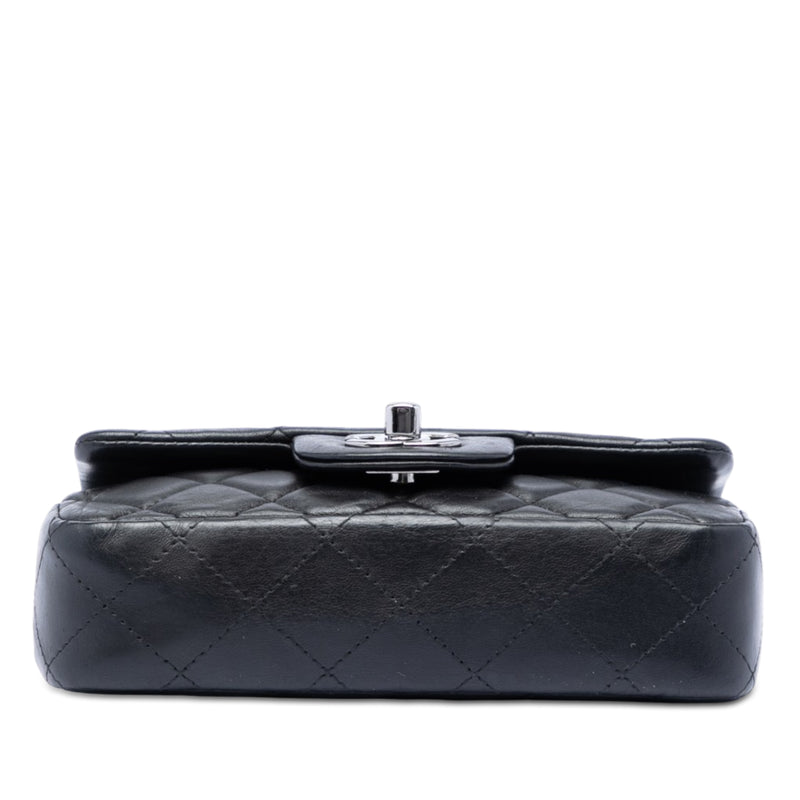 Extra Mini Rectangular Quilted Lambskin Flap - Image 3