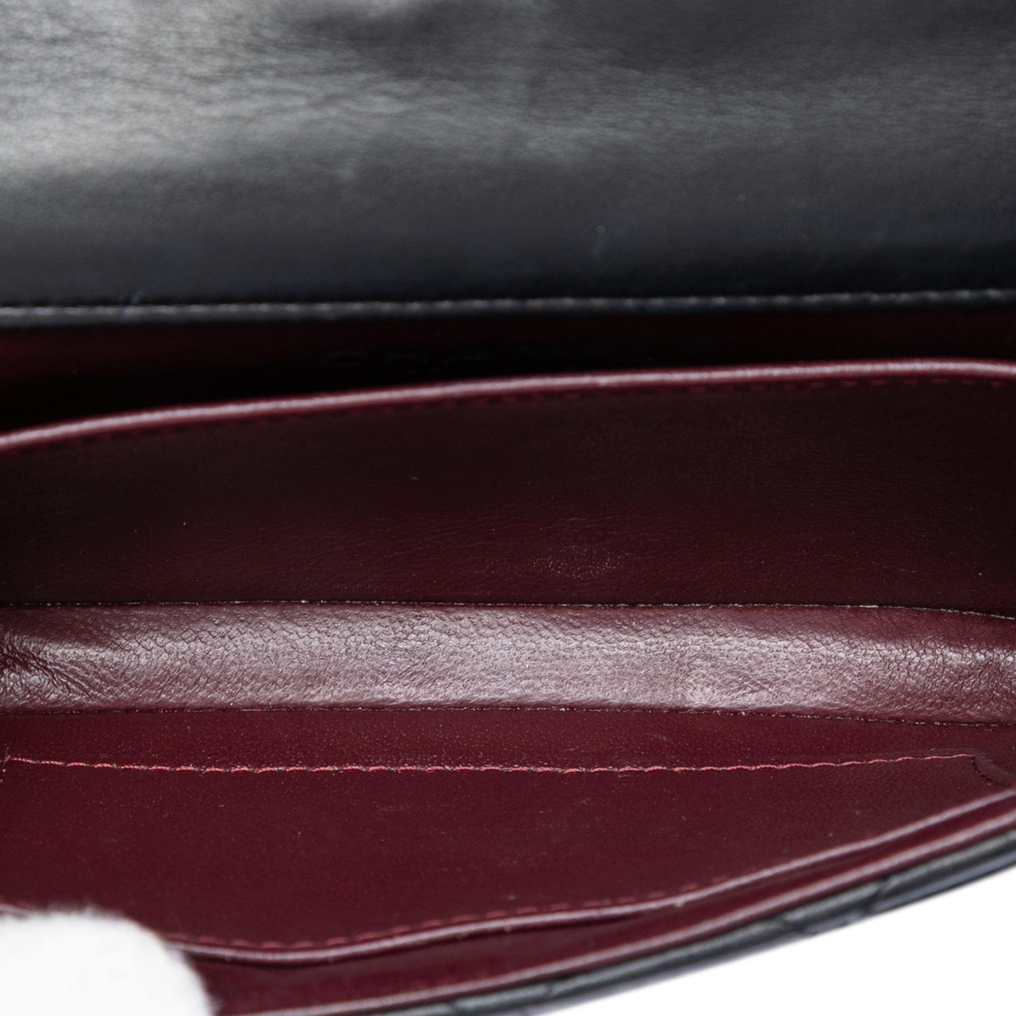 Extra Mini Rectangular Quilted Lambskin Flap - Image 4