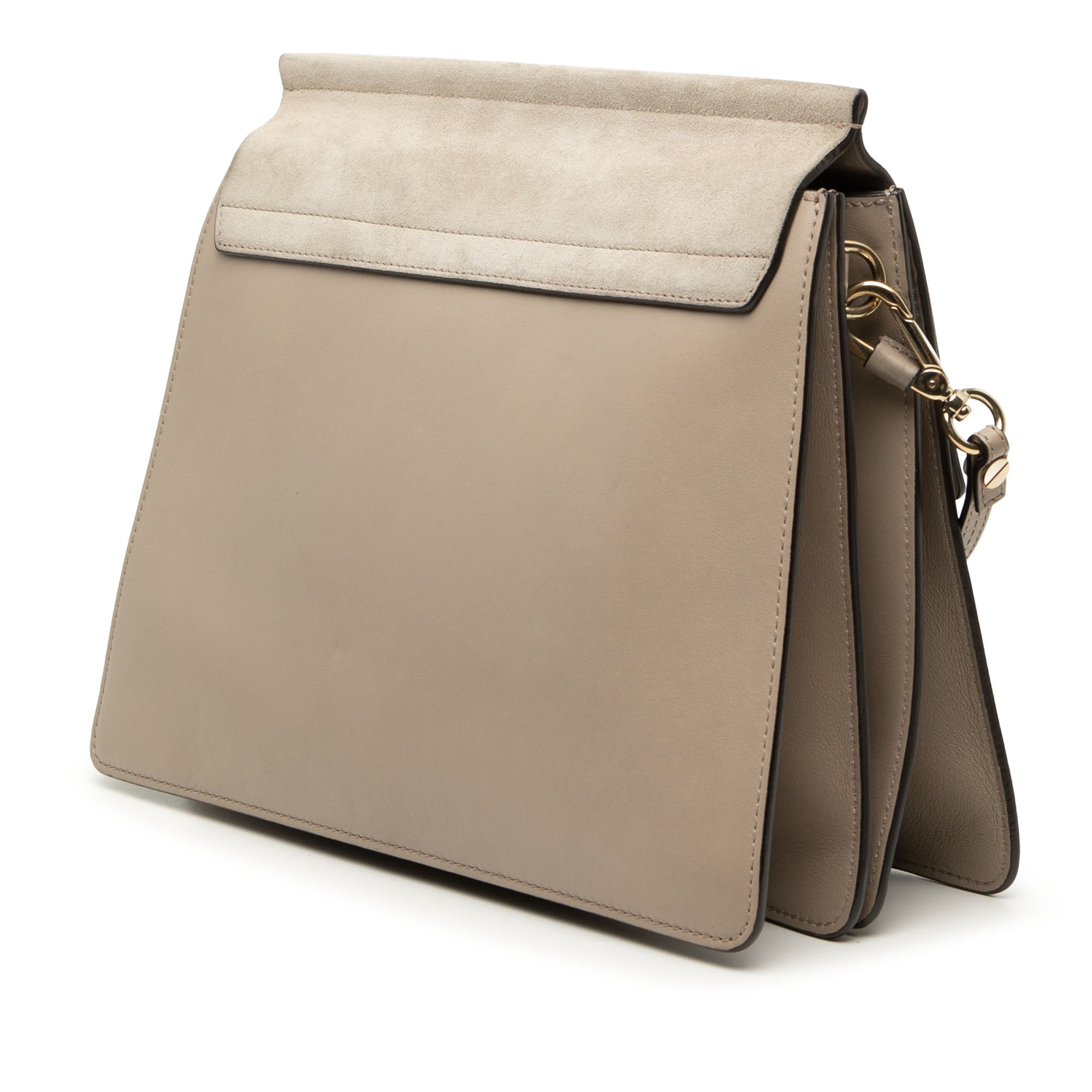 Medium Calfskin and Suede Faye Crossbody - Image 2