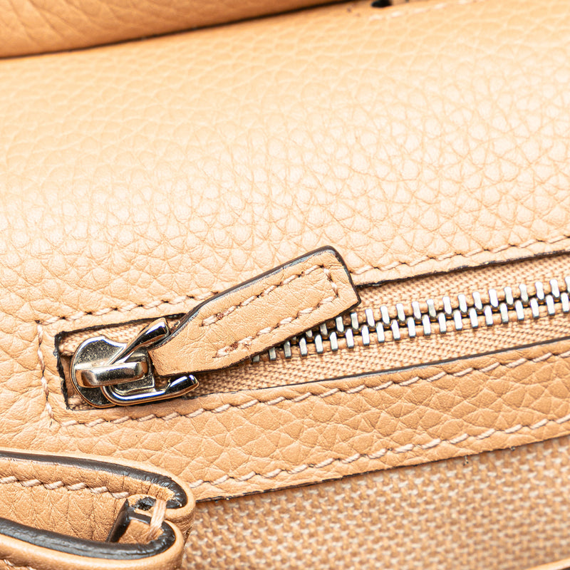 Large Calfskin Bamboo Daily Satchel - Image 5