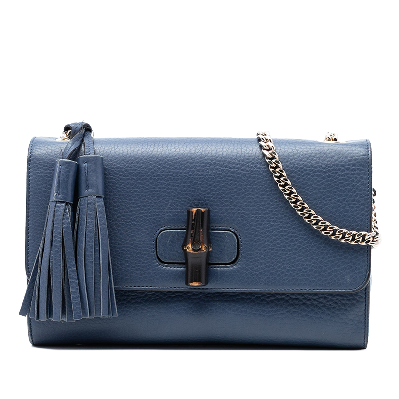Medium Leather Miss Bamboo Crossbody - Image 1