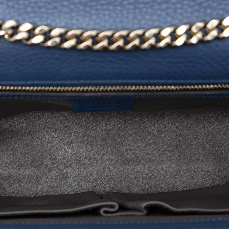 Medium Leather Miss Bamboo Crossbody - Image 4
