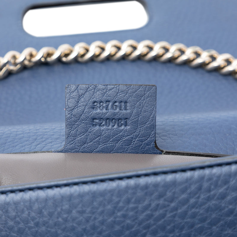 Medium Leather Miss Bamboo Crossbody - Image 6
