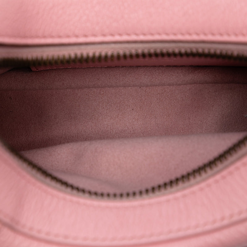 Small Calfskin Aphrodite Satchel - Image 4