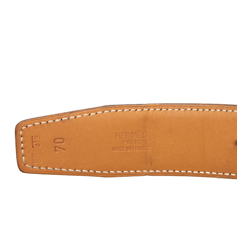 Box Calf Constance H Reversible Belt - Image 5