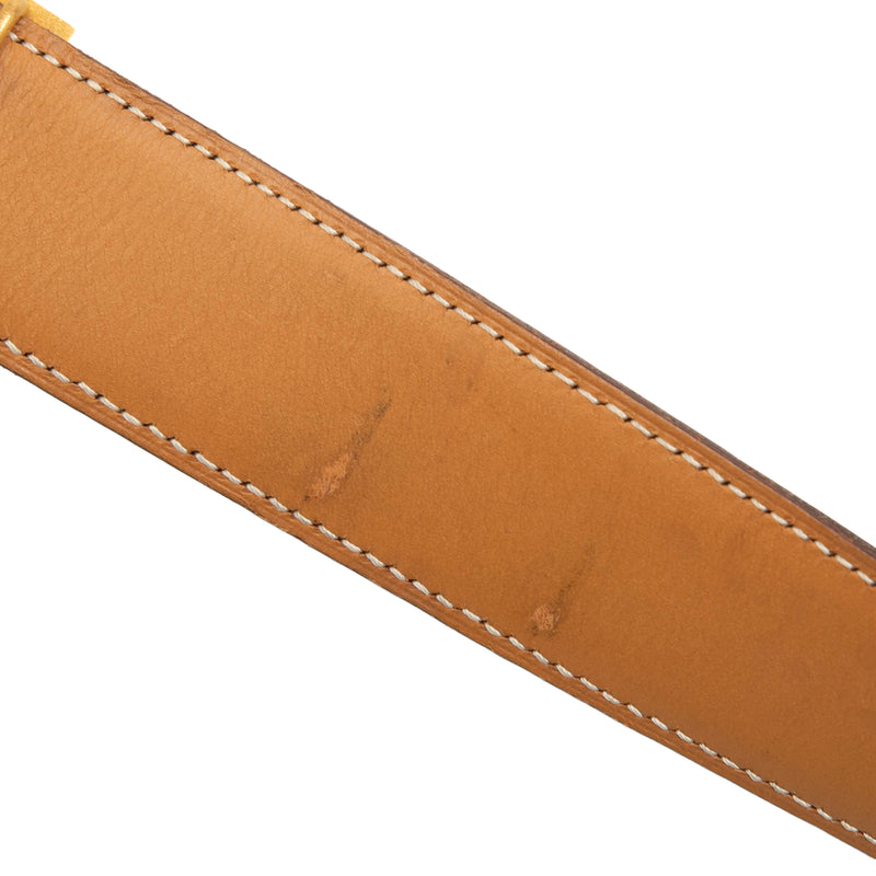 Box Calf Constance H Reversible Belt - Image 7