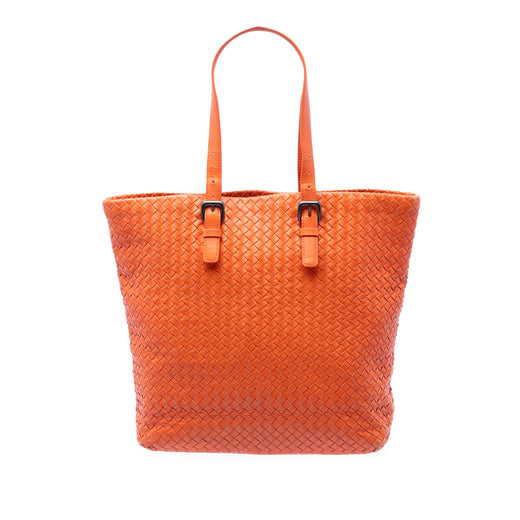 Nappa Intrecciato Belt Strap Tote - Image 1