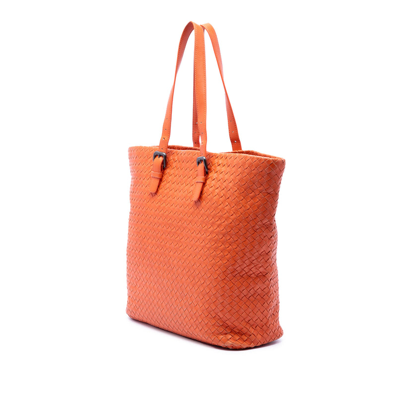 Nappa Intrecciato Belt Strap Tote - Image 2