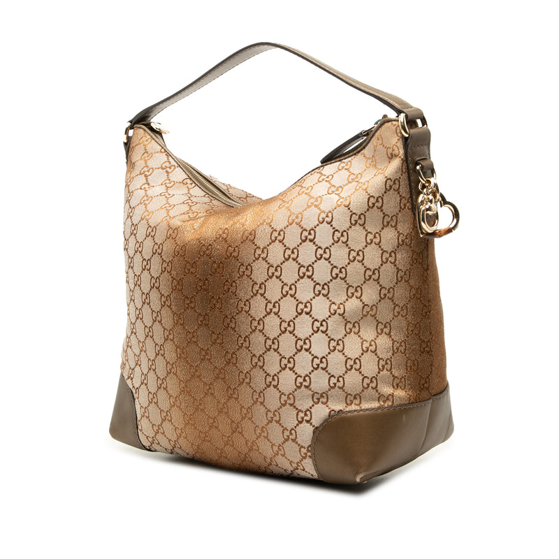 GG Lurex Heart Bit Shoulder Bag - Image 2
