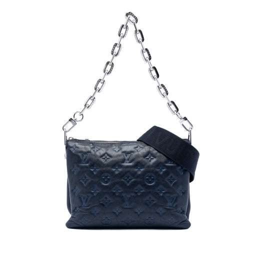 Monogram Embossed Puffy Lambskin Coussin PM - Image 1