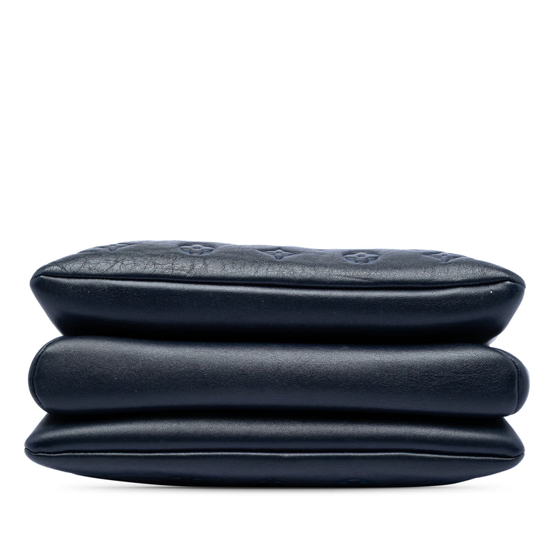 Monogram Embossed Puffy Lambskin Coussin PM - Image 3
