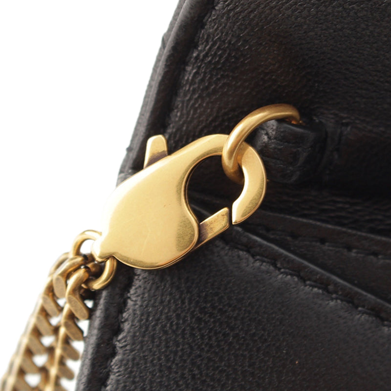 Matelasse Lambskin Gaby Double Flap Chain Clutch - Image 11