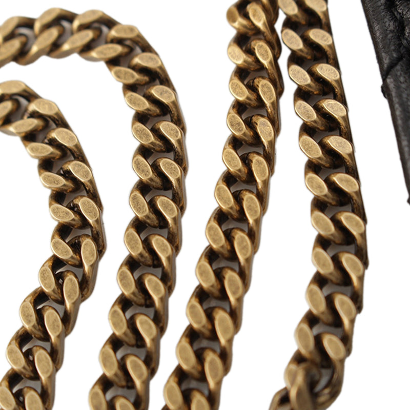 Matelasse Lambskin Gaby Double Flap Chain Clutch - Image 12