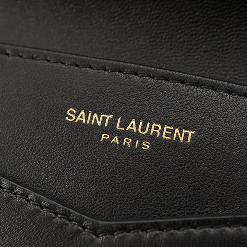 Matelasse Lambskin Gaby Double Flap Chain Clutch - Image 7