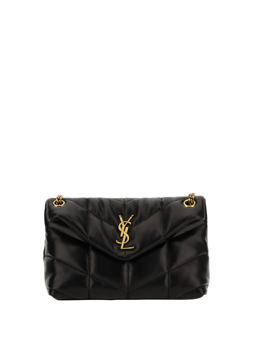 Saint Laurent Shoulder Bag — Black Lamb