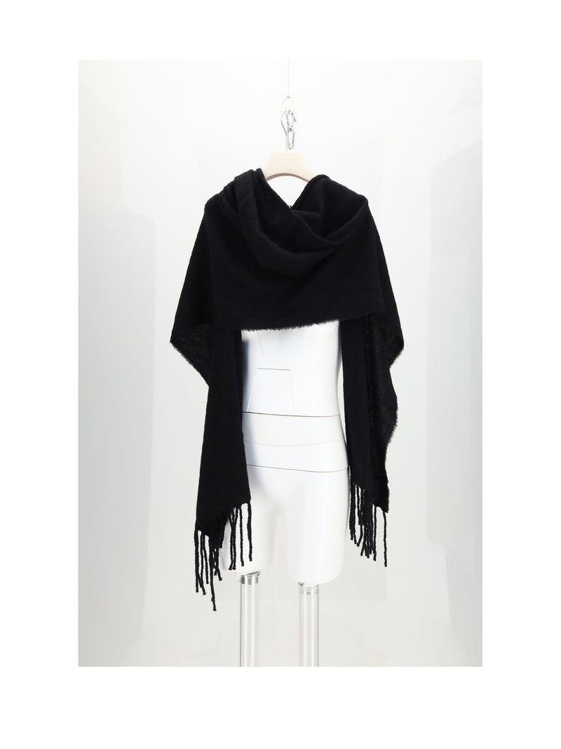 Destin Opus Capp Scarf — Black Scarfs