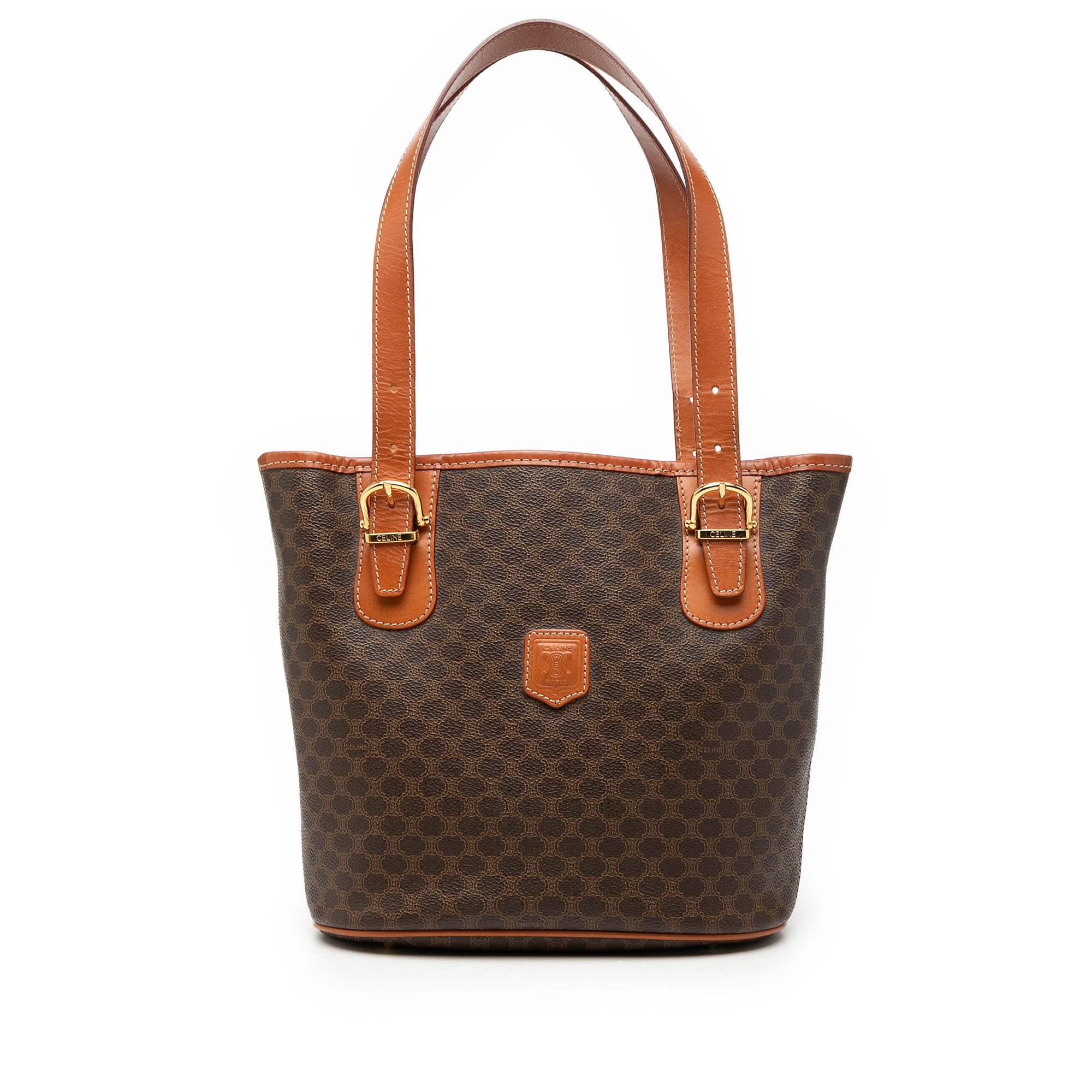 Macadam Coated Canvas Tote - Image 1