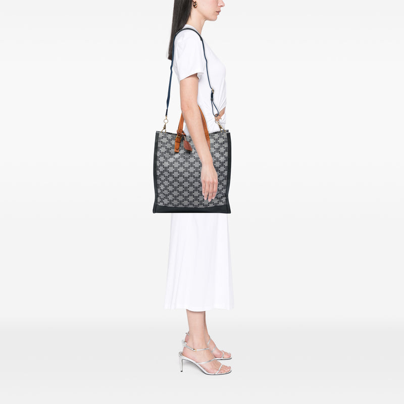 Triomphe Canvas Vertical Tote - Image 6