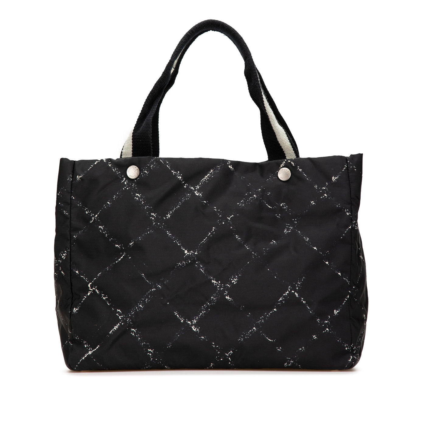 Old Travel Line Nylon Tote - Image 1