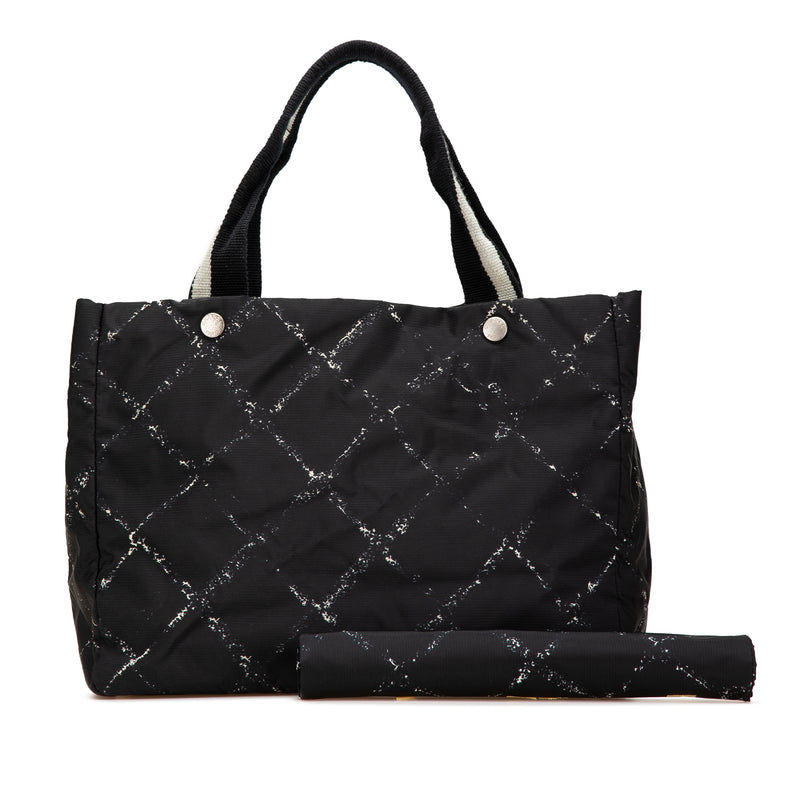 Old Travel Line Nylon Tote - Image 13