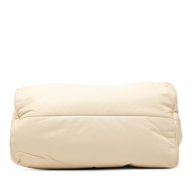 Intrecciato Trimmed Nappa Tina Handbag - Image 3