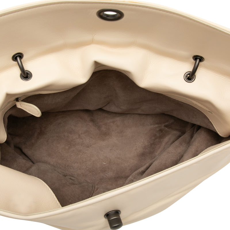 Intrecciato Trimmed Nappa Tina Handbag - Image 4