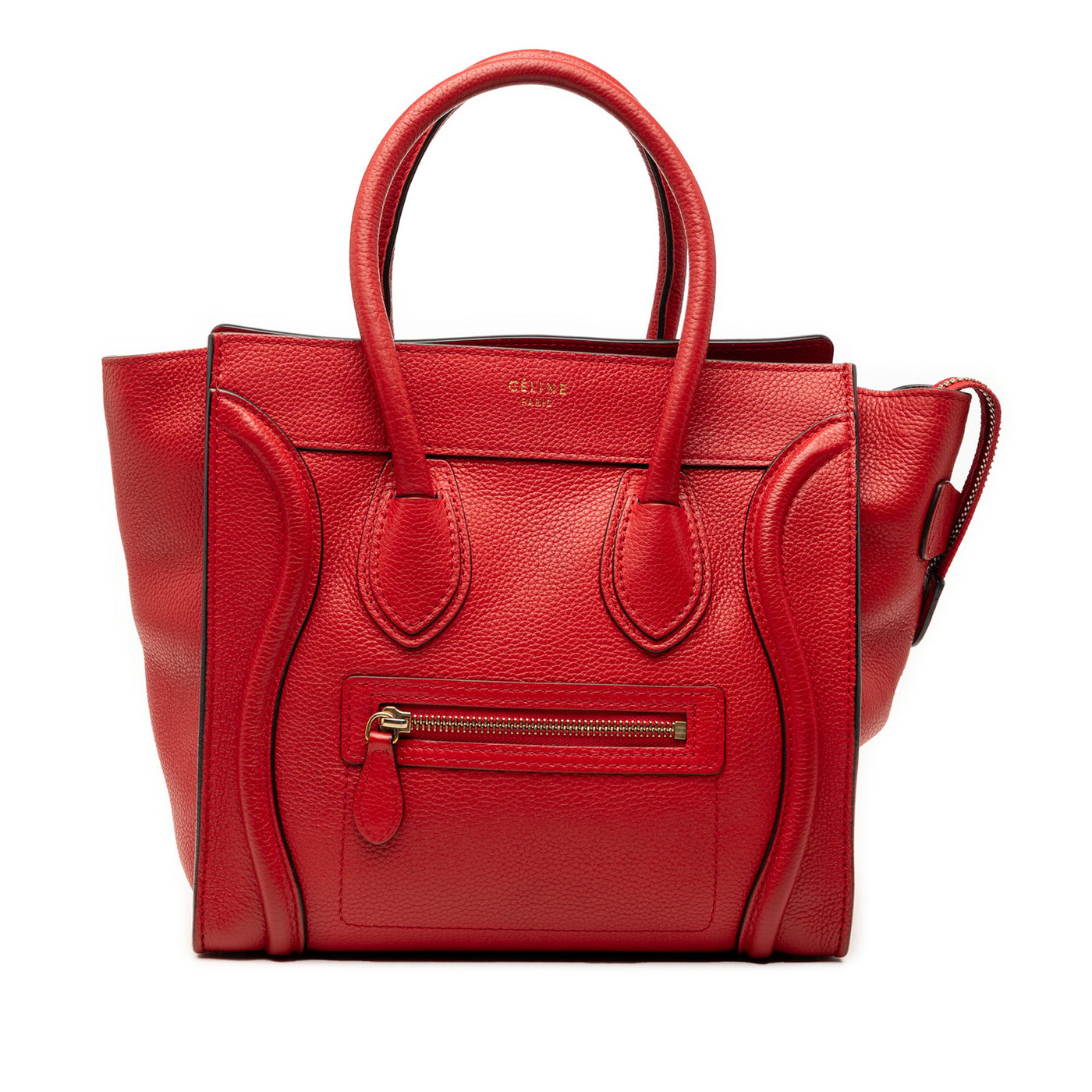 Micro Calfskin Luggage Tote - Image 1
