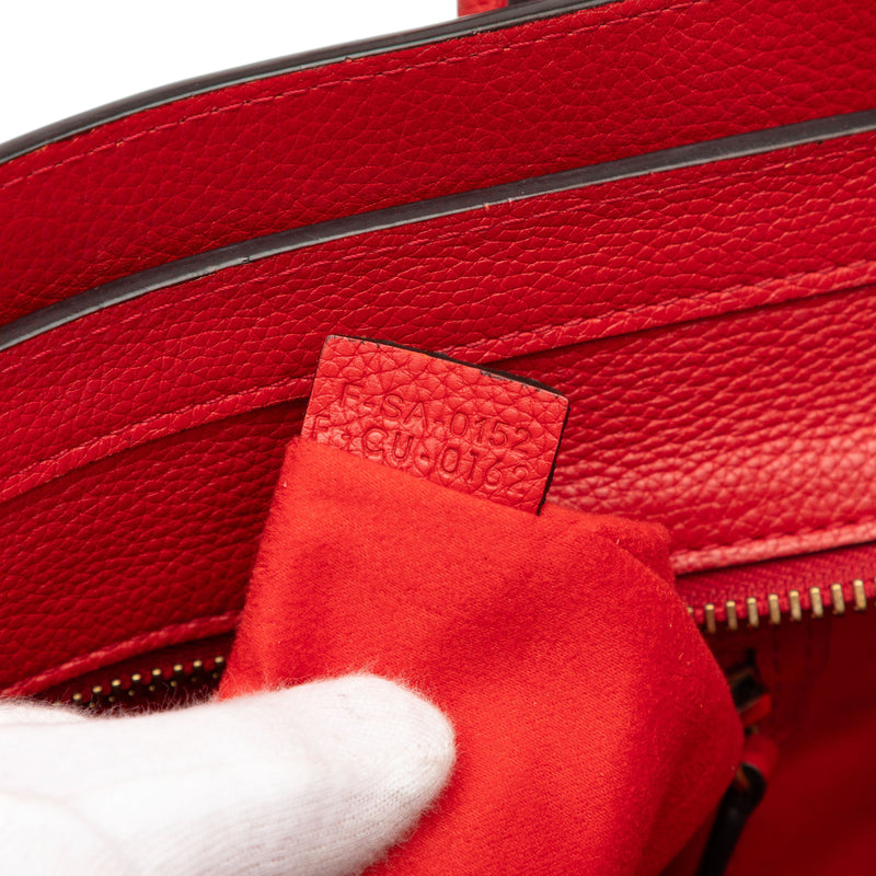 Micro Calfskin Luggage Tote - Image 6