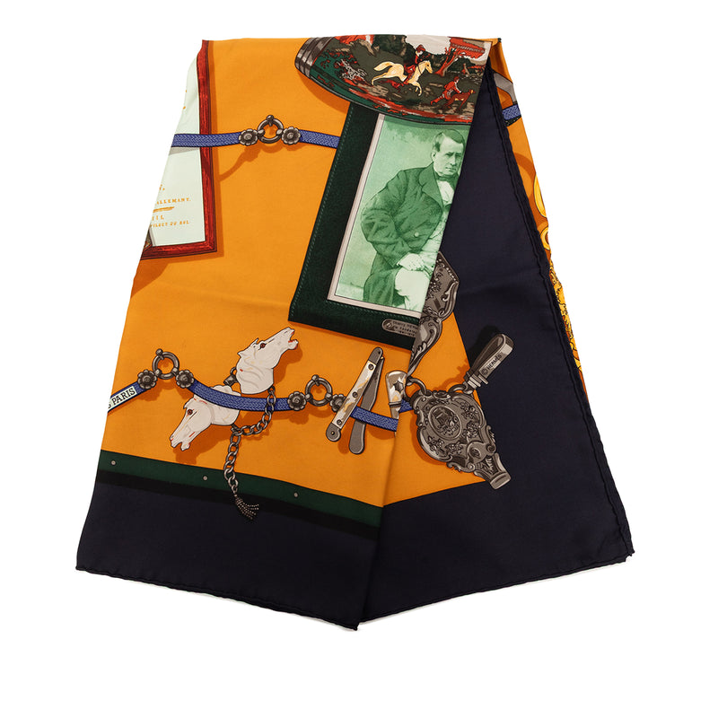 Memoire d Hermes Silk Scarf 90