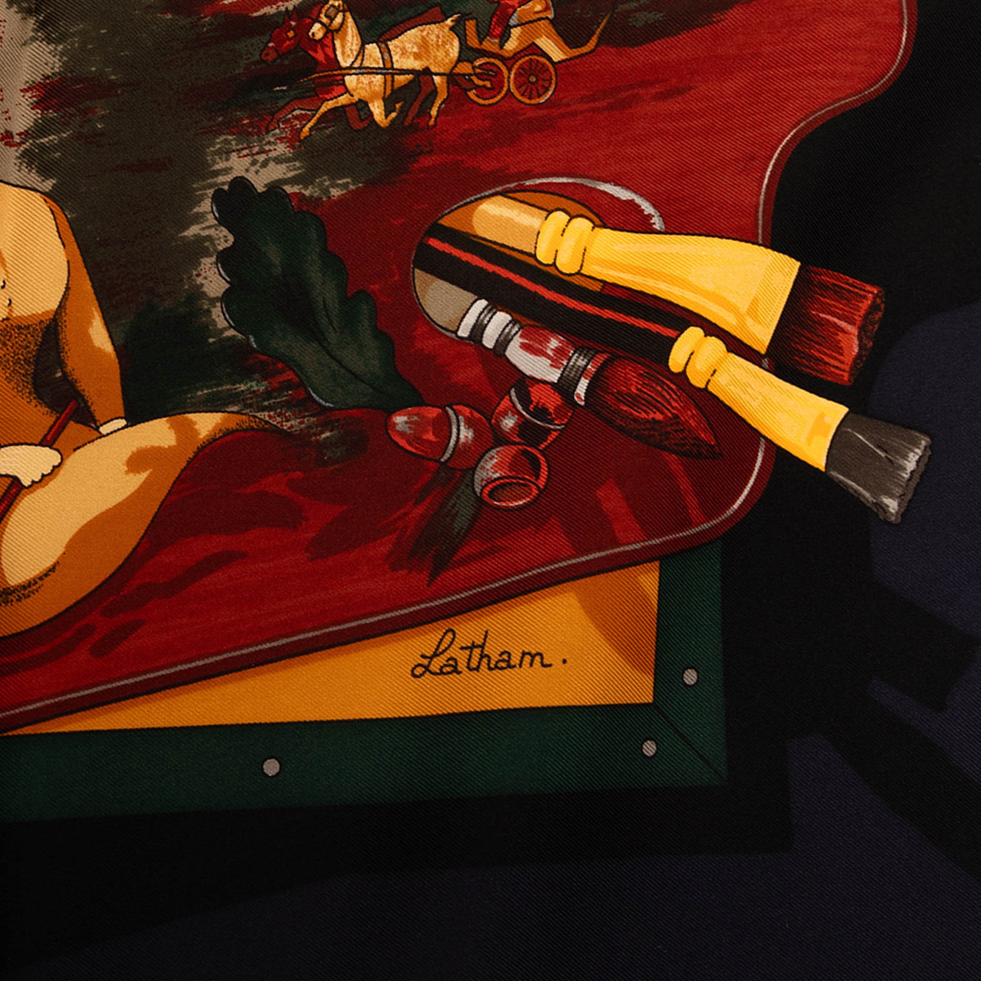 Memoire d Hermes Silk Scarf 90 - Image 6