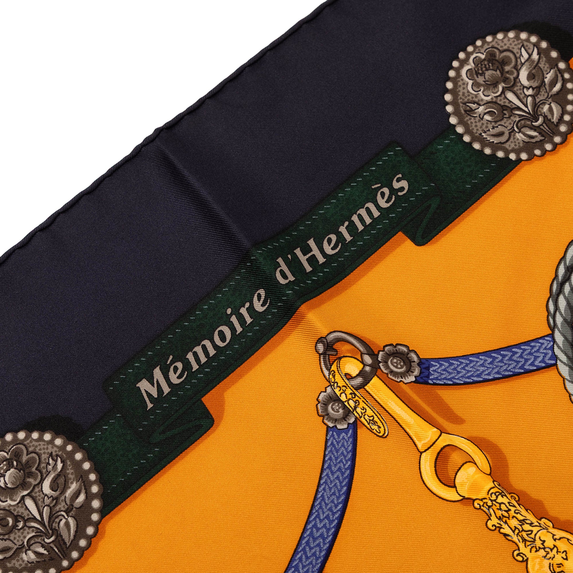 Memoire d Hermes Silk Scarf 90 - Image 7