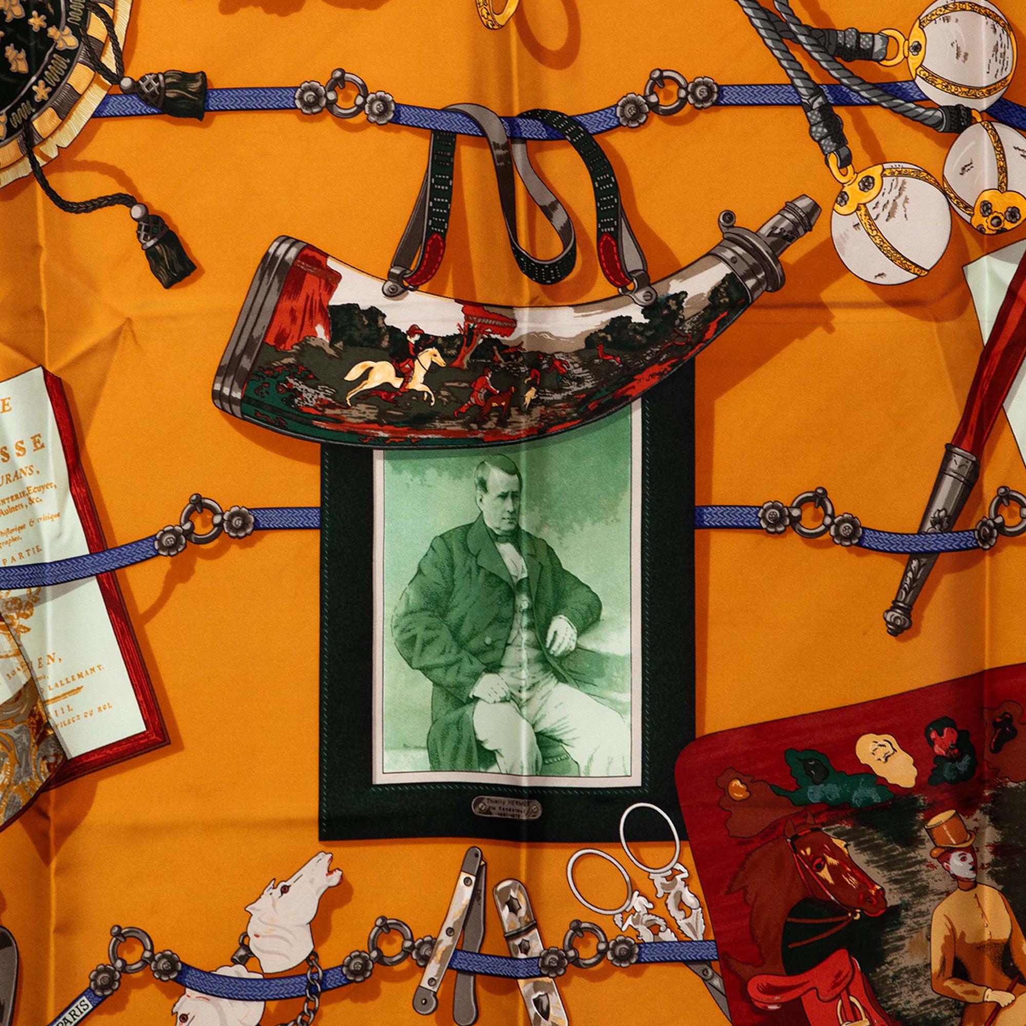 Memoire d Hermes Silk Scarf 90 - Image 8