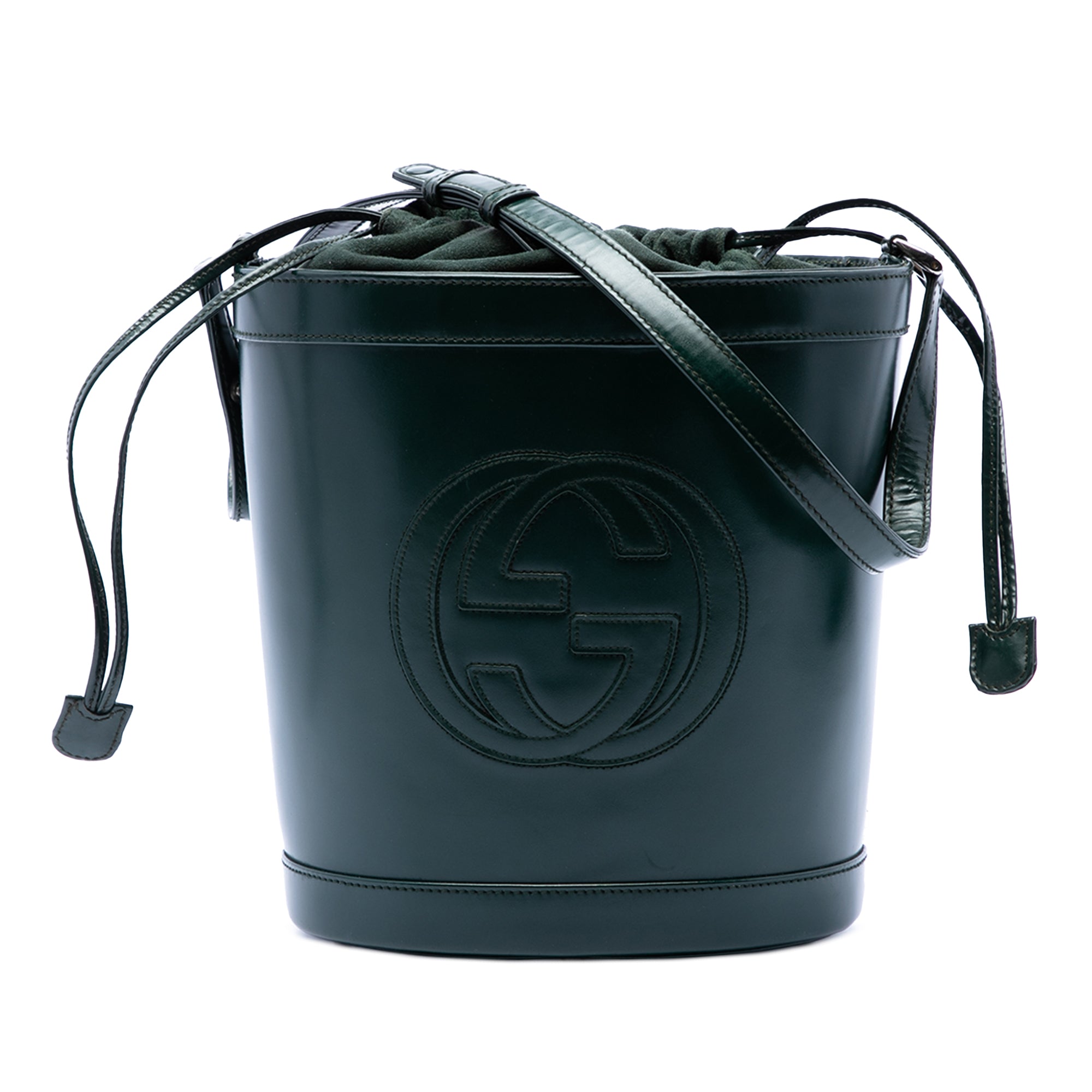 Calfskin Interlocking G Bucket Bag - Image 1